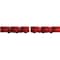 Ekena Millwork Premium 1/2" Barn Door Flat Track Extension Hardware for 2 1/4" Door, Regal Red GB60015ERR - alternate 2